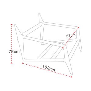 d2e4f868d2d006987b24701d388ff301.jpg Leisure Sofa Chair-Curved Plywood Structure, Versatile for Hospitality Use