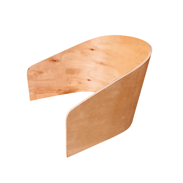Lounge Accent Chair Eucalyptus Bent Plywood for Dining Living Room Bedroom Kitchen Outdoor Use Hot Pressed Furniture Frames