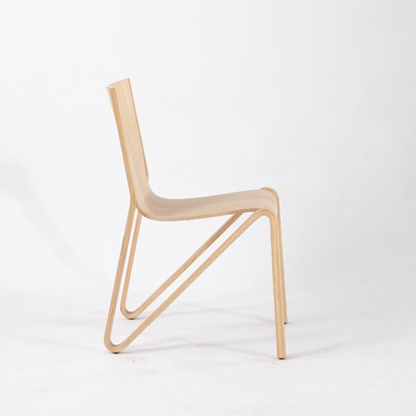 Compact Wooden Chair -ldeal for Dining, Office & Cafe