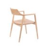 Modern Wooden Armchair for Home and Commercial Spaces Sturdy Frame & Comfortable Seating for Dining Areas