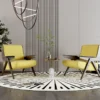 Eucalyptus Curved Wood Leisure Chair for Dining Living Room Bedroom Kitchen Outdoor Use High Pressure Laminated Sheet