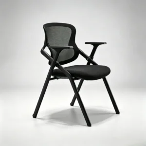 Training chair stackable shell in laminated plywood